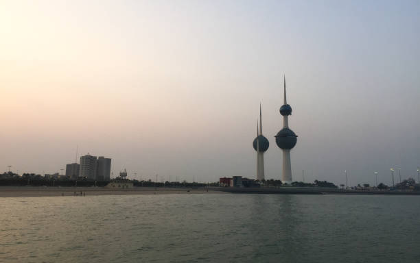 istock Amazing colorful Kuwait during sunset 1744383519