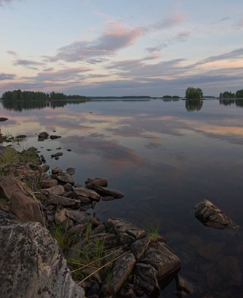 istock Shore of Oulu lake 1744397431