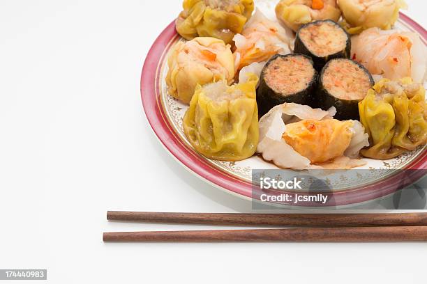 중국 요리 찜 새우요 Gyoza 및 Dimsum 백색 Backg 0명에 대한 스톡 사진 및 기타 이미지 - 0명, 딤섬, 레스토랑