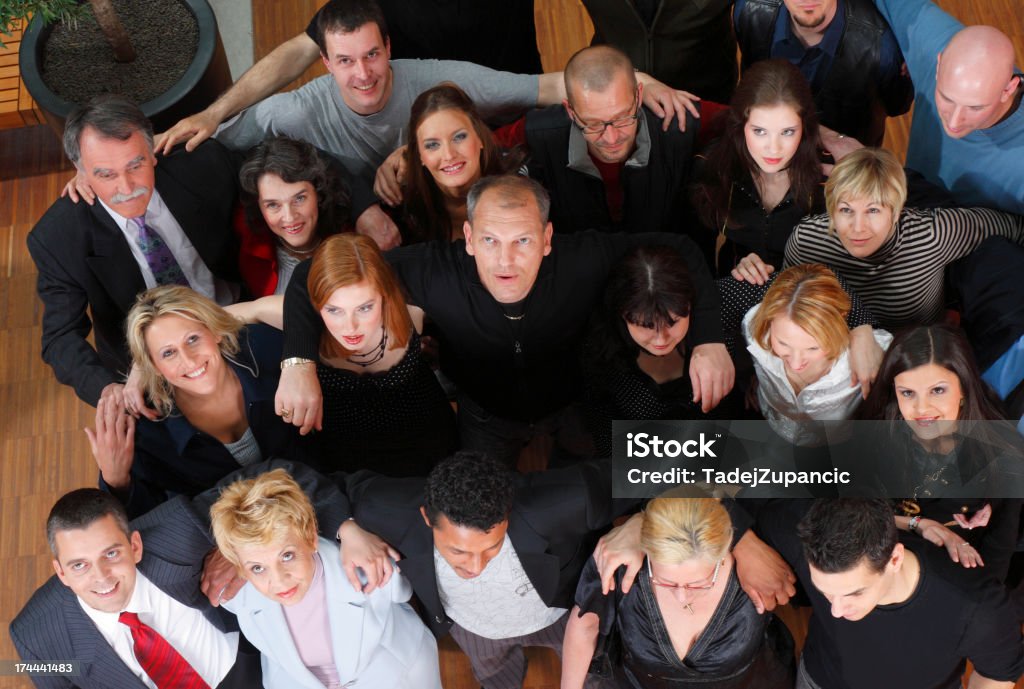 Happy business-team - Lizenzfrei Arbeitskollege Stock-Foto