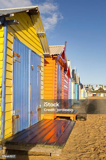 Bunte Beach Stockfoto und mehr Bilder von Australien - Australien, Bauwerk, Blau