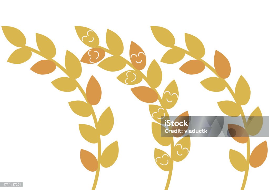 Japanese Rice Character Cute Rice Character Illustration Stock Illustration - Download Image ...