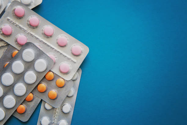 Drug store concept, background, texture, place for text