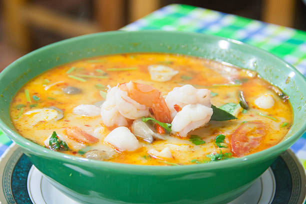 Tom yum goong - foto stock