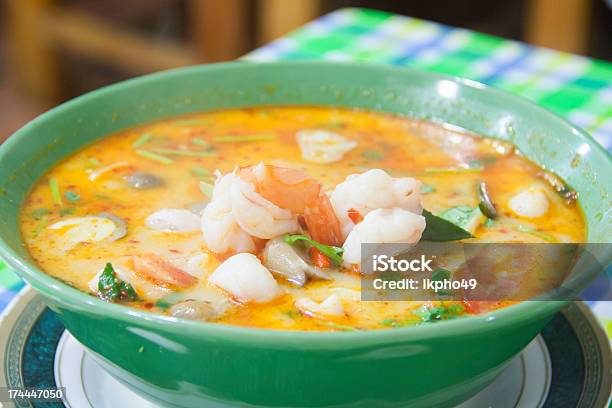 Tom Yum Goong Stock Photo - Download Image Now - Soup, Thai Ethnicity, Coconut