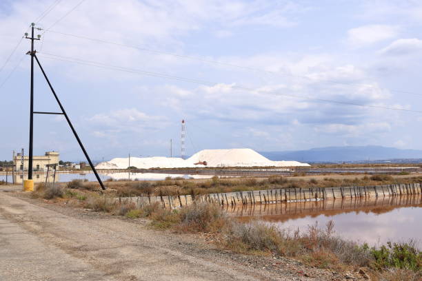 istock salt pans near Cagliari, Italy 1744474057