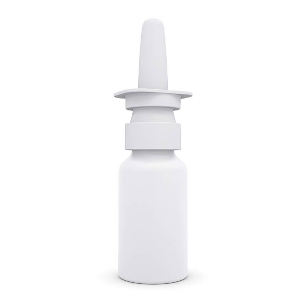 Nasal spray Nasal spray. Isolated render on a white background nasal spray stock pictures, royalty-free photos & images