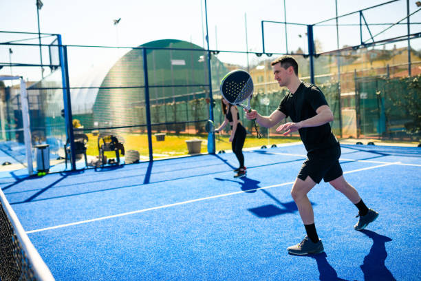 istock Young people playing Padel Tennis 1744554421