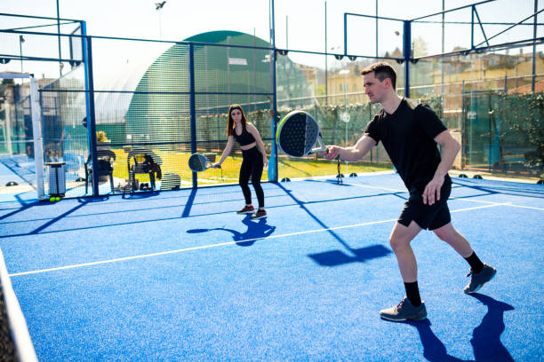 istock Young people playing Padel Tennis 1744555294