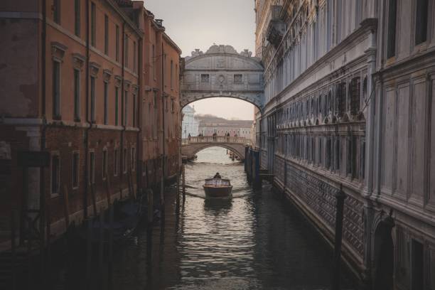 Bridge of sighs at sunrise