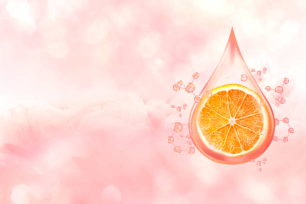 orange oil orange oil vitamin c stock pictures, royalty-free photos & images