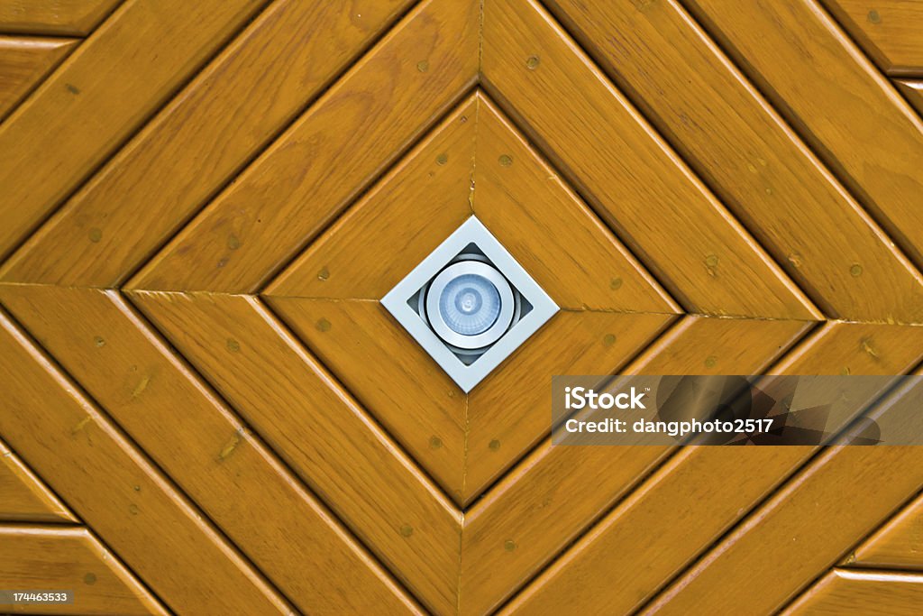 Teto de madeira - Foto de stock de Arquitetura royalty-free