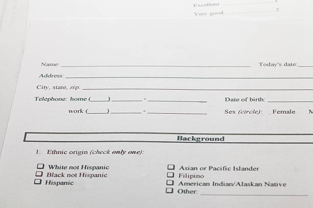 istock Health insurance application medical information 174463663