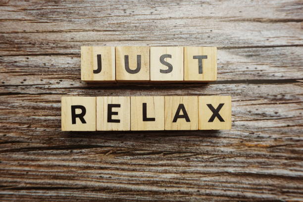istock Just Relax alphabet letters on wooden background 1744652214