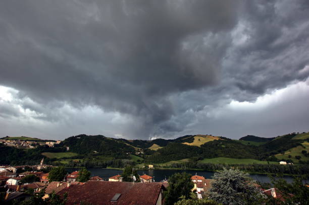 istock storm clouds over the hills 1744662547