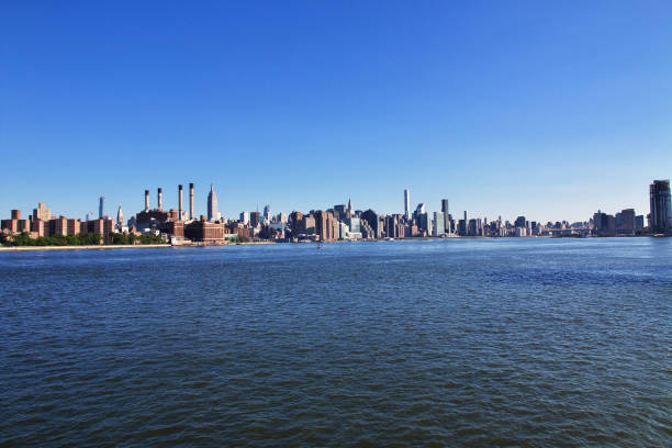istock Eeast river in New York, United States 1744676146