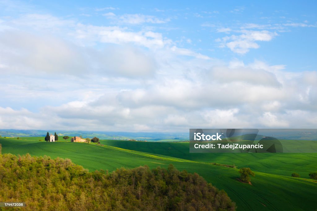 Paisaje de Toscana - Foto de stock de Aire libre libre de derechos