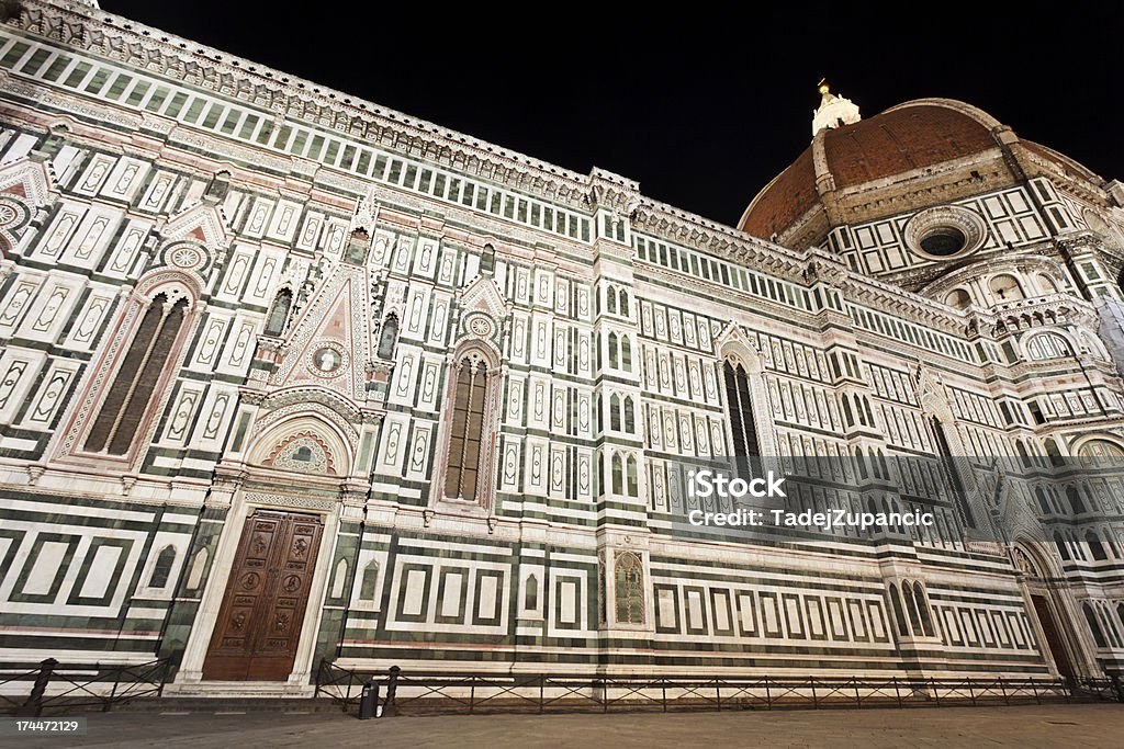 Duomo, à noite - Foto de stock de Catedral royalty-free