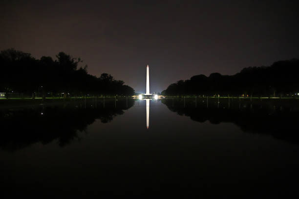 istock The obelisk in Washington, United States 1744721618