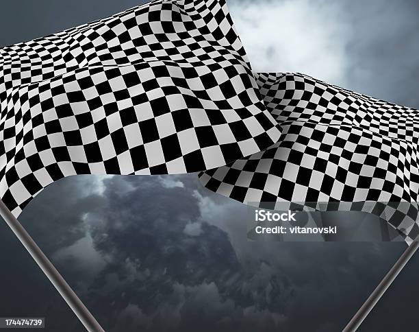 Large Checkered Flag Stock Photo - Download Image Now - Stock Car, Finish Line, Indy Racing League IndyCar Series