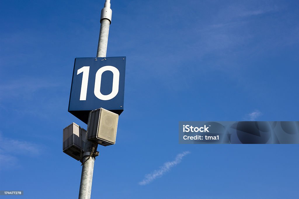 Bereich 10 - Lizenzfrei Aufnahme von unten Stock-Foto