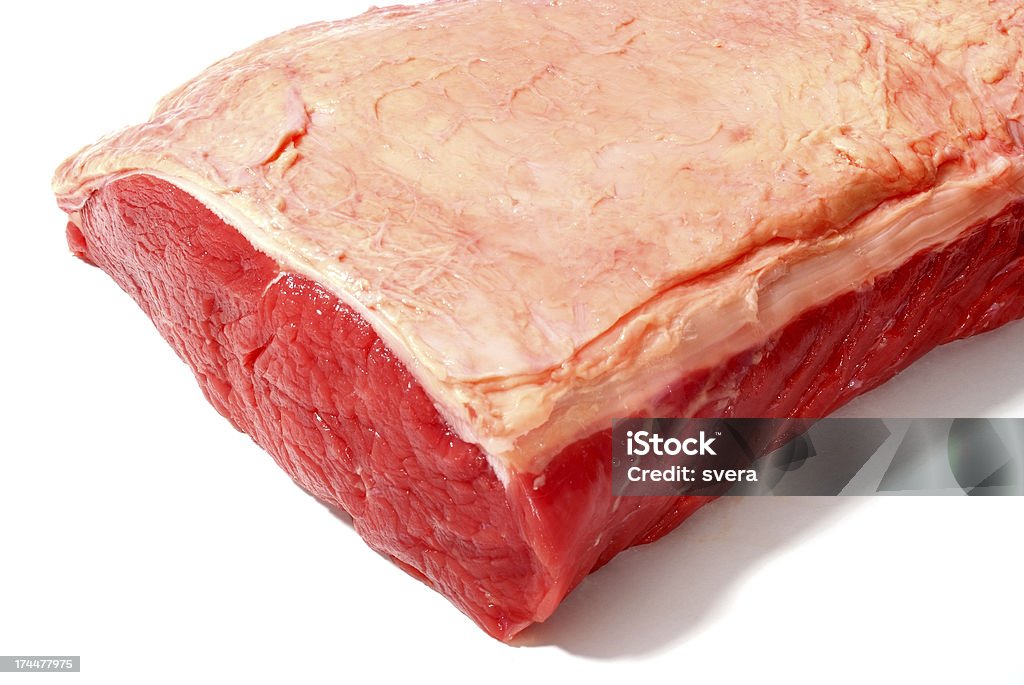 Raw red meat Raw red meat piece Beef Stock Photo