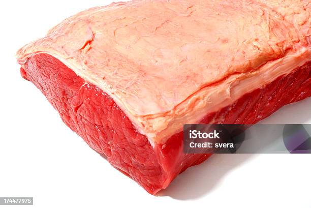 Raw Red Meat Stock Photo - Download Image Now - Beef, Color Image, Cut Out