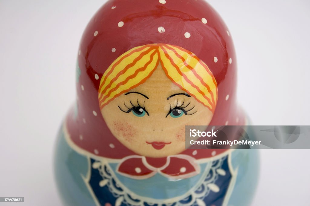Bambola giocattolo russo - Foto stock royalty-free di Antico - Vecchio stile