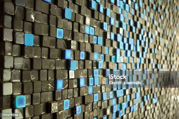 Mosaico - Fotografias de stock e mais imagens de Abstrato - Abstrato, Arquitetura, Azul