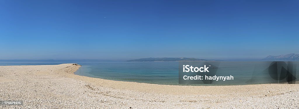 Croata panorama de praia - 42MPix tamanho XXXXL - Royalty-free Acampamento de Férias Foto de stock