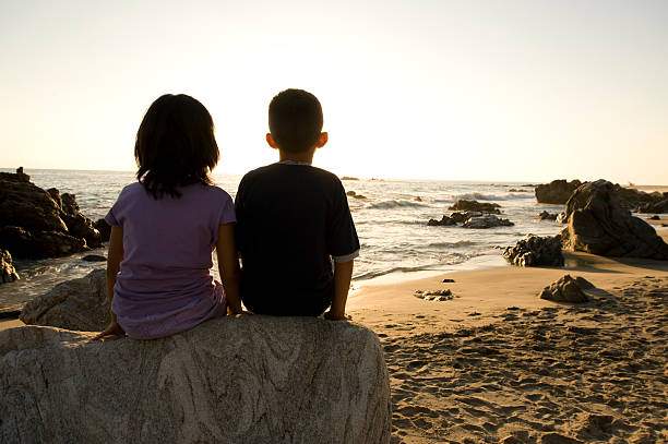 istock Lovely boy and girl 174479384