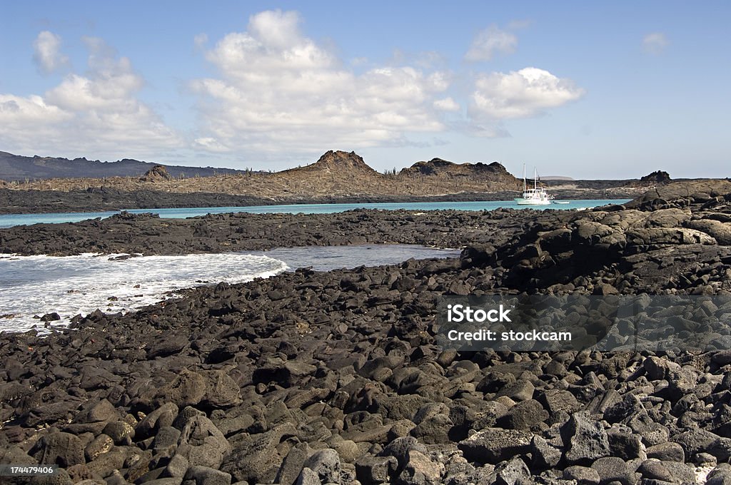 Plage volcanique - Photo de Amérique du Sud libre de droits