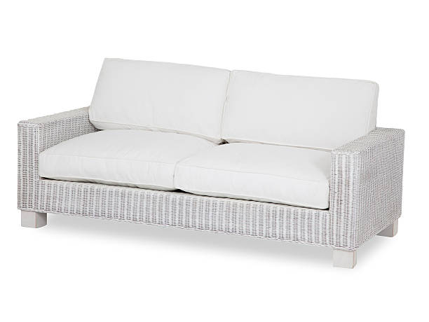 istock Outdoor Wicker Loveseat 174481910