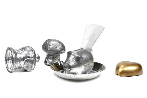 istock lead pieces and spoon for molybdomancy 1744834953