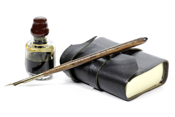 istock old fashioned diary with dib pen and inkwell 1744836089