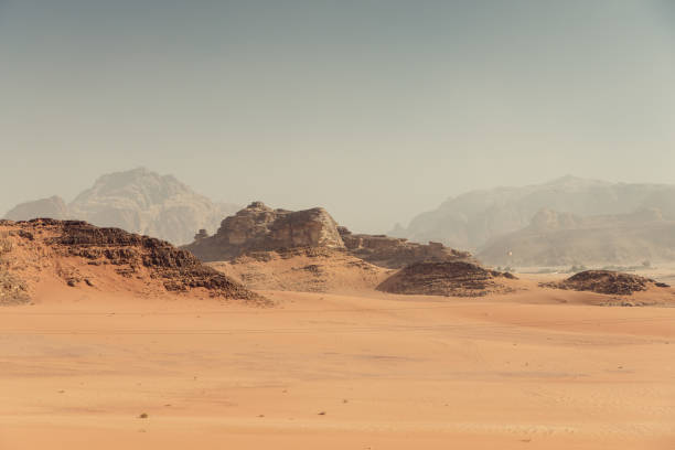 istock Warm day in Wadi Rum Desert, Jordan. 1744842695