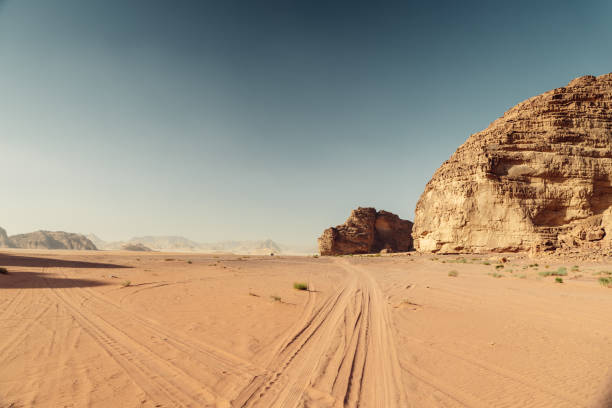 istock Warm day in Wadi Rum Desert, Jordan. 1744844411