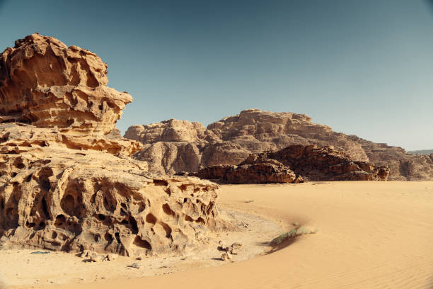 istock Warm day in Wadi Rum Desert, Jordan. 1744845023