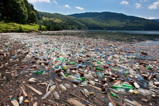 big plastic pollution