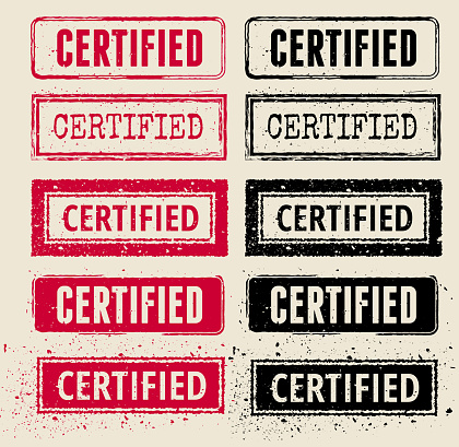 Certified Vector Rubber Stamp Collections