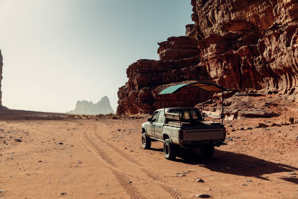istock Warm day in Wadi Rum Desert, Jordan. 1744849429