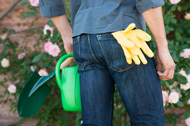 istock Gardener With Gardening Tools In Hand 174486458