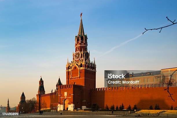 Photo libre de droit de Tour Du Kremlin La Place Rouge À Moscou banque d'images et plus d'images libres de droit de Kremlin - Kremlin, Architecture, Brique