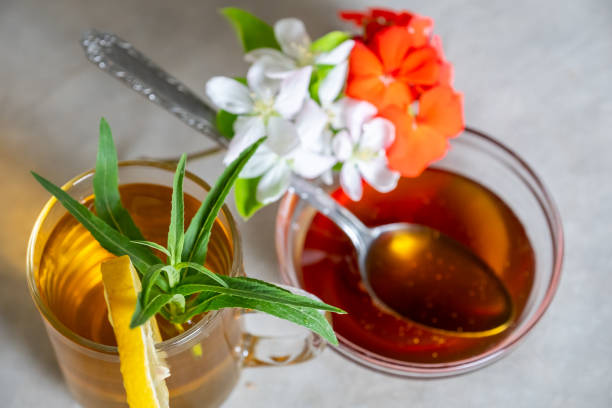 istock Natural honey with roses and citruses 1744930507
