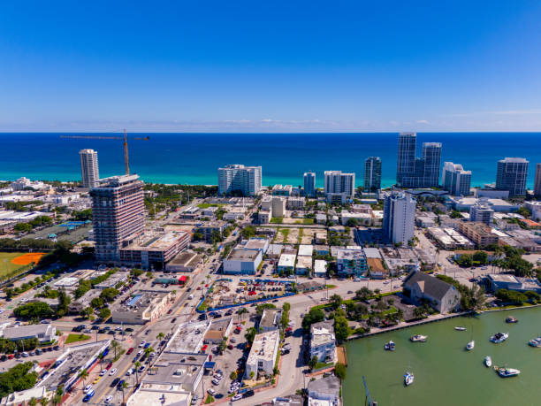 istock Aerial drone photo North Beach Miami FL 1744950694