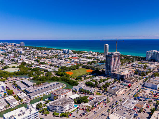 istock Aerial drone photo North Beach Miami FL 1744950699