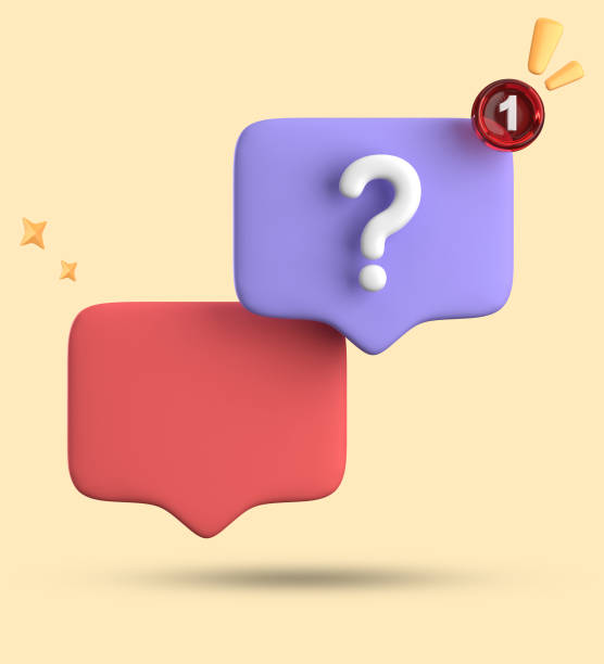 istock 3d rendering of speech bubble, 3D pastel chat icon set. Set of 3d speak bubble. 1744961451