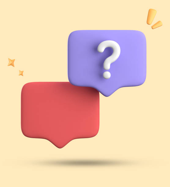 istock 3d rendering of speech bubble, 3D pastel chat icon set. Set of 3d speak bubble. 1744961456