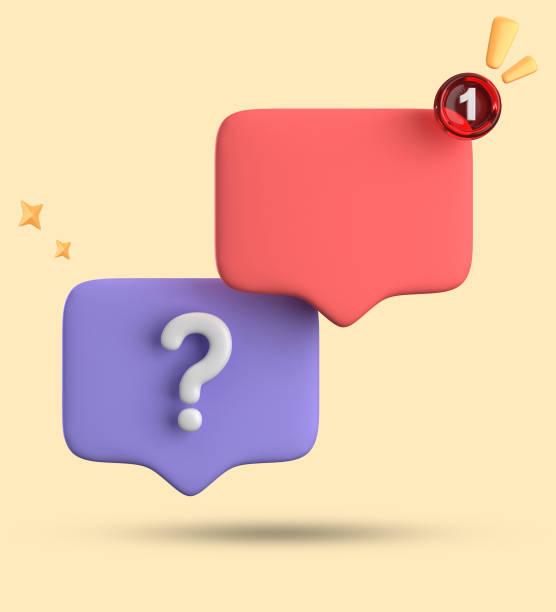 istock 3d rendering of speech bubble, 3D pastel chat icon set. Set of 3d speak bubble. 1744962053