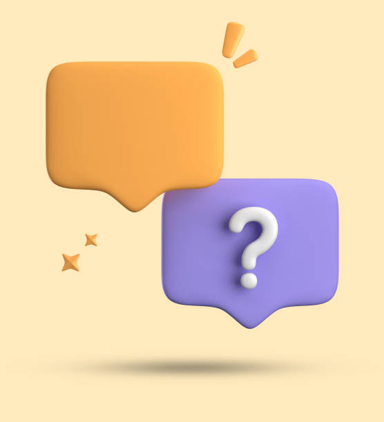 istock 3d rendering of speech bubble, 3D pastel chat icon set. Set of 3d speak bubble. 1744963186